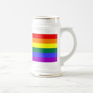 Vlag regenboogpride bierpul