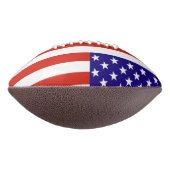 Vlag rode, witte en blauwe VS American Football (Gedraaid 90)
