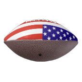Vlag rode, witte en blauwe VS American Football (Gedraaid 270)