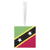 vlag Saint Kitts en Nevis Decoratie (Rechts)