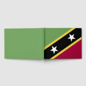 vlag Saint Kitts en Nevis Gastenboek (Volledig)