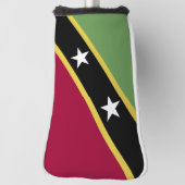 vlag Saint Kitts en Nevis Golfheadcover (Draai 90)
