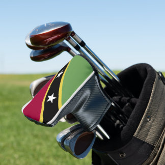 vlag Saint Kitts en Nevis Golfheadcover