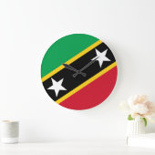 Vlag Saint Kitts en Nevis Grote Klok (Huis)