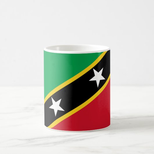 Vlag Saint Kitts en Nevis Koffiemok (Center)