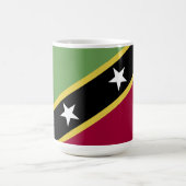 vlag Saint Kitts en Nevis Koffiemok (Center)