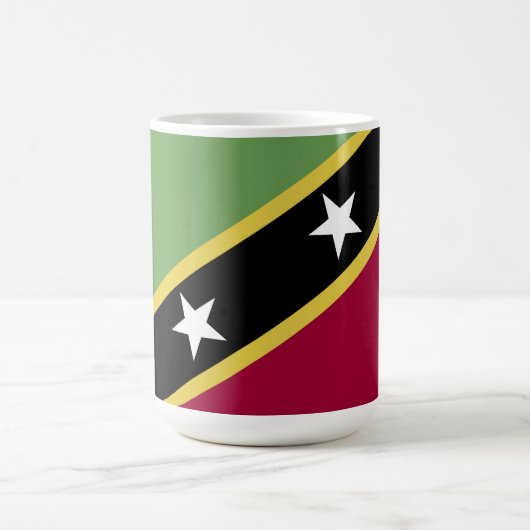 vlag Saint Kitts en Nevis Koffiemok (Center)