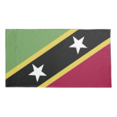 vlag Saint Kitts en Nevis Kussensloop (Achterkant)