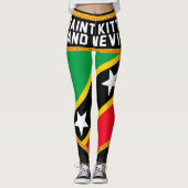 Vlag Saint Kitts en Nevis Leggings (Voorkant)