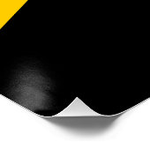 Vlag Saint Kitts en Nevis Perfect Poster (Hoek)