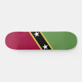 vlag Saint Kitts en Nevis Persoonlijk Skateboard (Horizontaal)