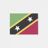 vlag Saint Kitts en Nevis Post-it® Notes (Voorkant)