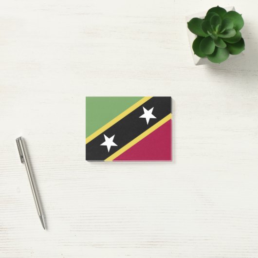 vlag Saint Kitts en Nevis Post-it® Notes (Kantoor)