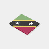 vlag Saint Kitts en Nevis Post-it® Notes (Schuin)