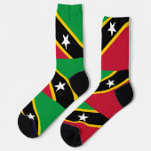 Vlag Saint Kitts en Nevis Sokken (Links)