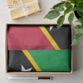 Vlag Saint Kitts en Nevis Tissuepapier (Geschenk)