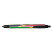 Vlag Saint Kitts en Nevis Zwarte Inkt Pen (Achterkant)