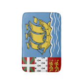 Vlag Saint-Pierre en Miquelon Badmat (Voorkant Verticaal)