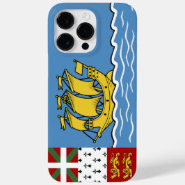 Vlag Saint-Pierre en Miquelon Case-Mate iPhone 14 Pro Max Hoesje
