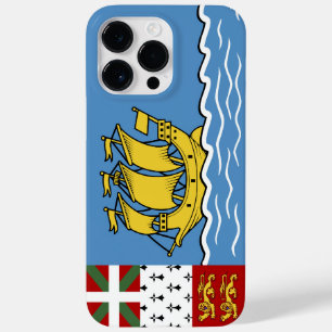 Vlag Saint-Pierre en Miquelon Case-Mate iPhone 14 Pro Max Hoesje