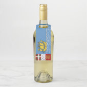 Vlag Saint-Pierre en Miquelon Flessenhanger (Op fles)