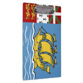 Vlag Saint-Pierre en Miquelon Klembord (Rechts)