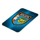 Vlag Saint-Pierre en Miquelon Magneet (Linkerzijde)