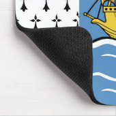 Vlag Saint-Pierre en Miquelon Muismat (Hoek)