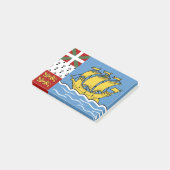 Vlag Saint-Pierre en Miquelon Post-it® Notes (Schuin)