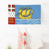 Vlag Saint-Pierre en Miquelon Spandoek (Insitu)