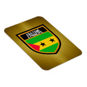 Vlag São Tomé e Príncipe Magneet (Rechterzijde)