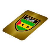 Vlag São Tomé e Príncipe Magneet (Linkerzijde)