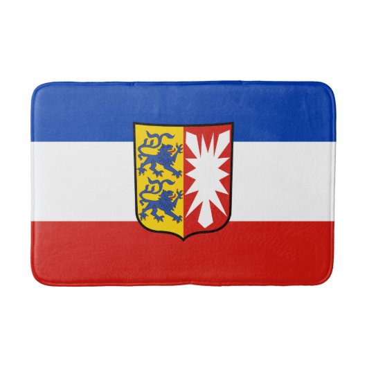 Vlag Schleswig-Holstein Bathroom Mat (Voorkant)
