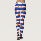 Vlag Schleswig-Holstein Leggings (Achterkant)