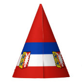 Vlag Schleswig-Holstein Pet Feesthoedjes (Achterkant)