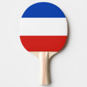 Vlag Schleswig-Holstein Ping Pong Paddle Tafeltennisbatje (Voorkant)