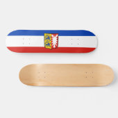 Vlag Schleswig-Holstein Skateboard (Horizontaal)