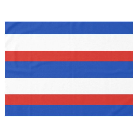 Vlag Schleswig-Holstein Tablecloth Tafelkleed (Voorkant (Horizontaal))