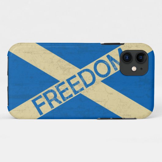 Vlag Schotland Freedom Case-Mate iPhone Case (Achterkant (horizontaal))