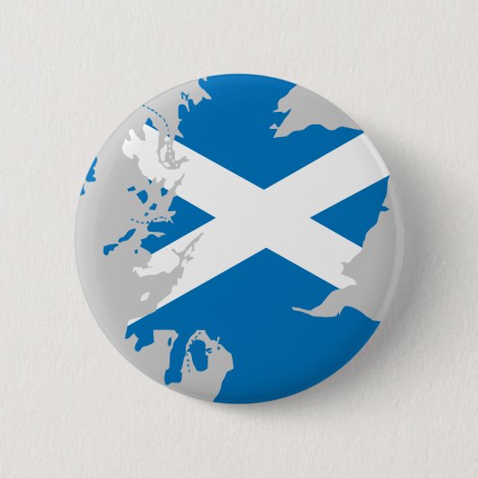 vlag Schotland Ronde Button 5,7 Cm (Voorkant)