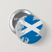 vlag Schotland Ronde Button 5,7 Cm (Voorkant /achterkant)