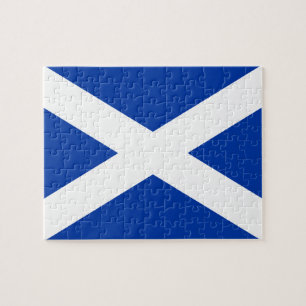 Vlag Schotland Saltire - Afbeelding van hoge kwali Legpuzzel