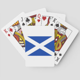 Vlag Schotland Saltire - Afbeelding van hoge kwali Pokerkaarten