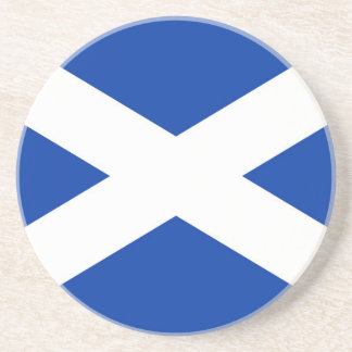 Vlag Schotland Saltire - Afbeelding van hoge kwali Zandsteen Onderzetter
