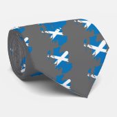 vlag Schotland Stropdas (Opgerold)