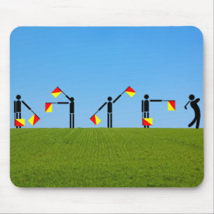 Vlag Semafoor Quiz - Golf Muismat