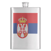 vlag Servië Flacon (Voorkant)