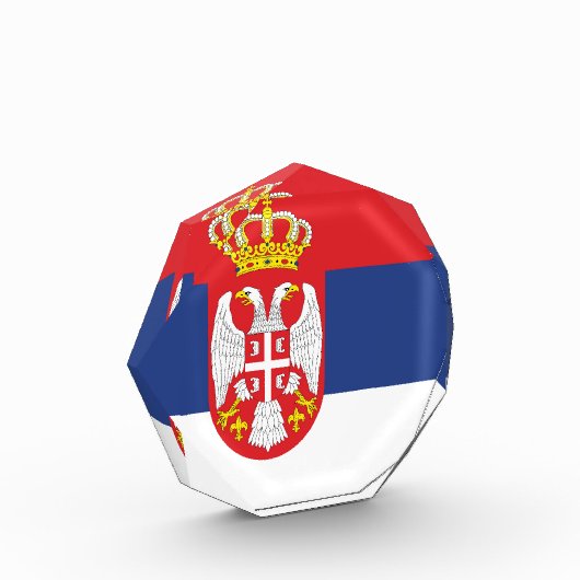 vlag Servië Fotoblokken (Links)