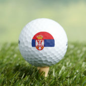 vlag Servië Golfballen (Insitu Shirt)