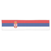 vlag Servië Korte Tafelloper (Horizontaal)